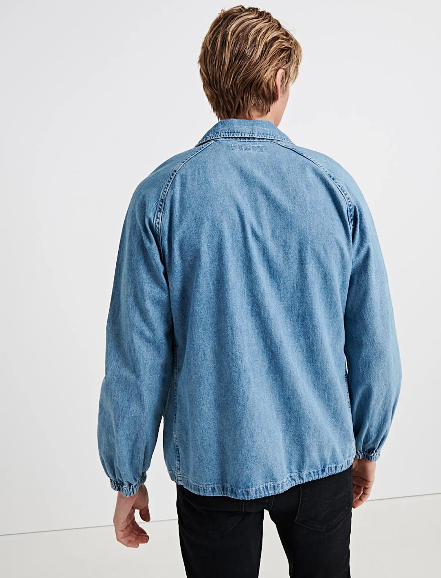 DENIM COACHES JACKET, image 3