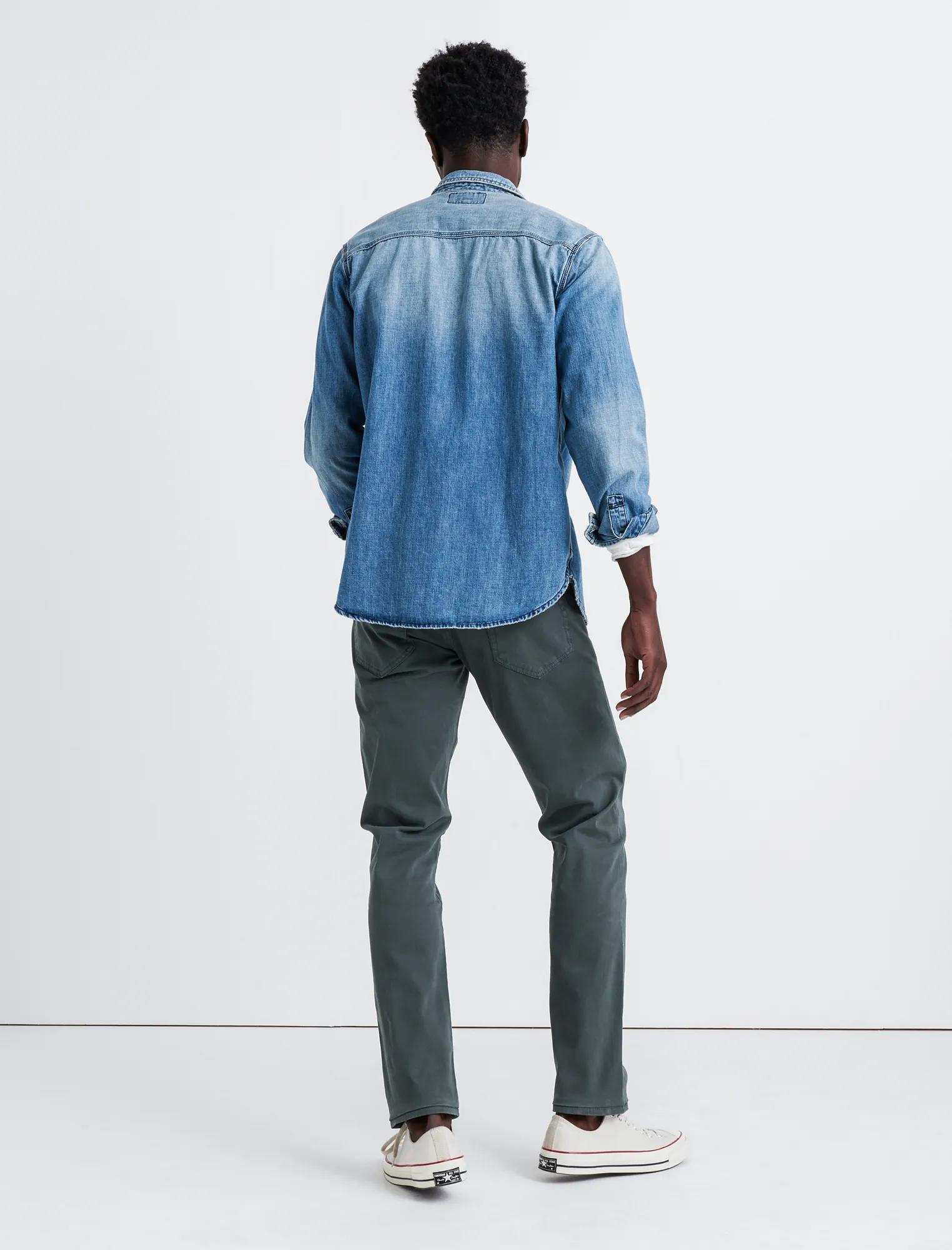 110 SLIM STRETCH SATEEN JEAN, image 3