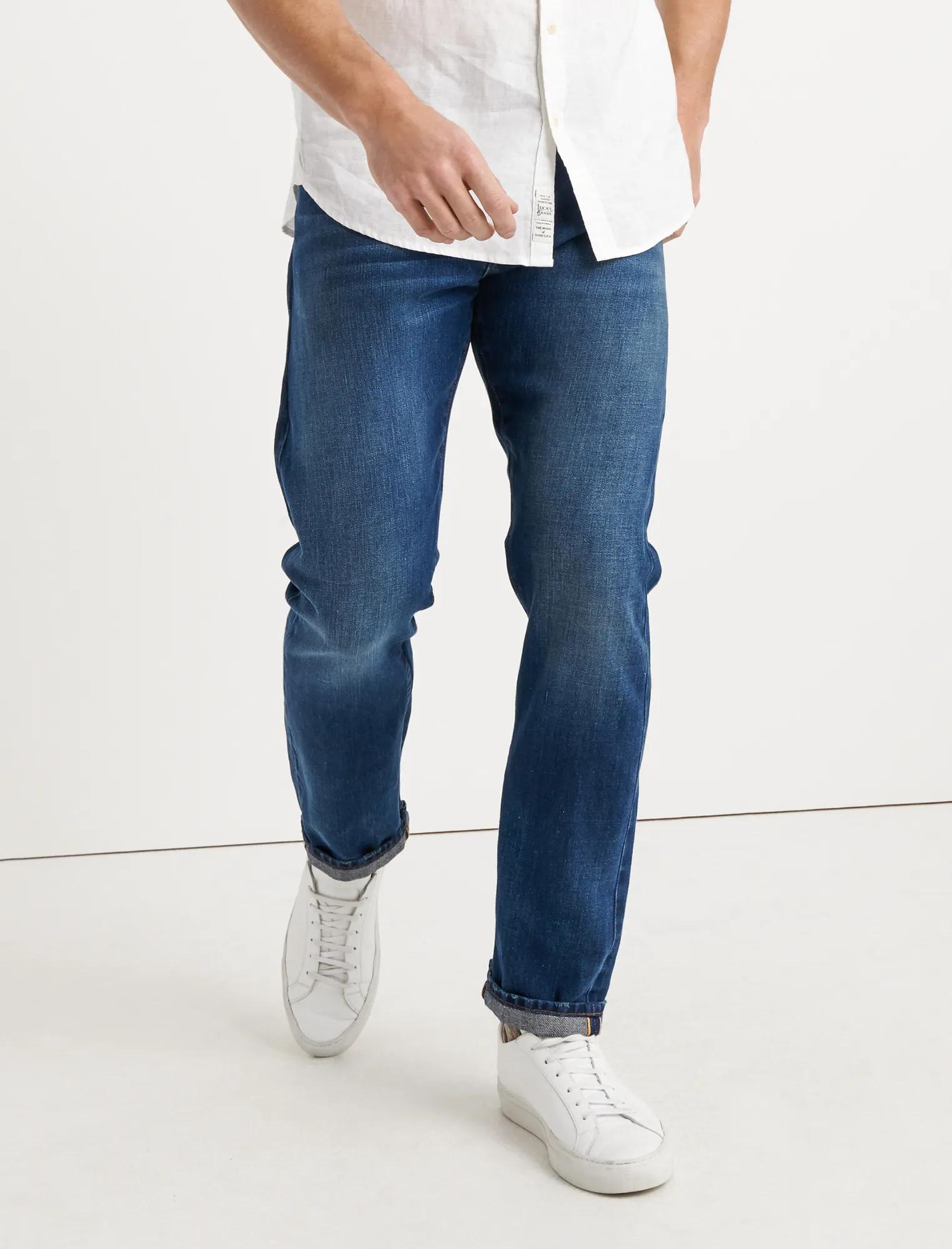 410 ATHLETIC SLIM SELVEDGE JEAN, image 1