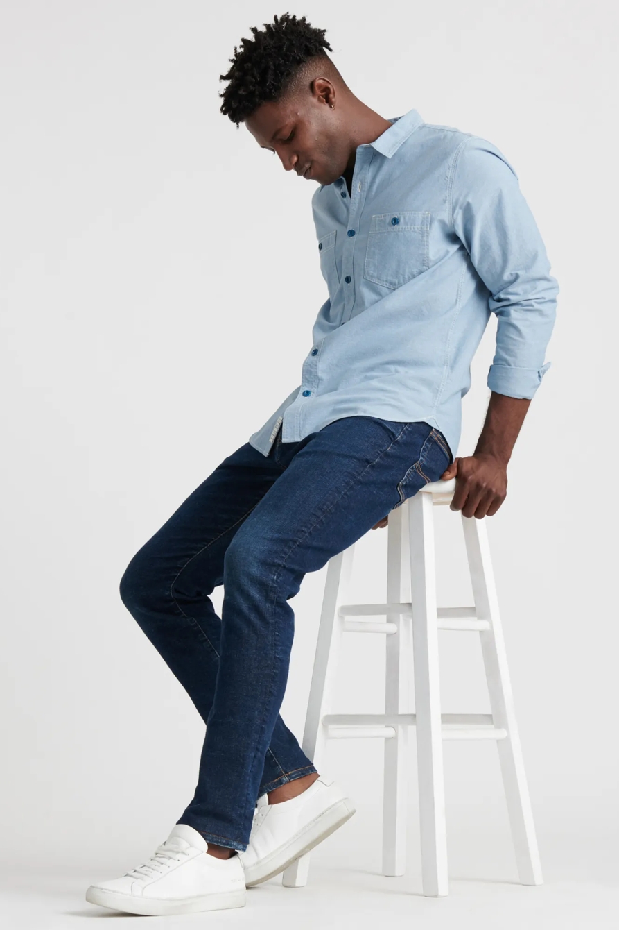 105 SLIM TAPER ADVANCED STRETCH JEAN, image 5