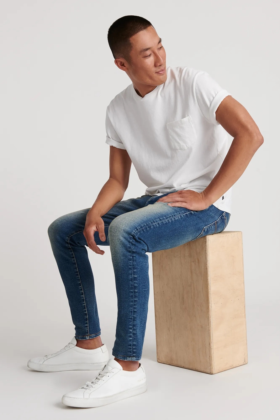 105 SLIM TAPER ADVANCED STRETCH JEAN, image 5