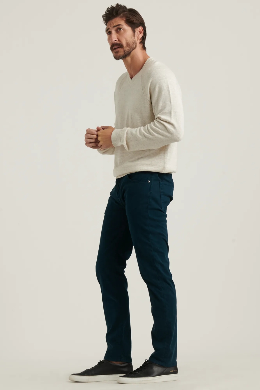 110 SLIM SATEEN STRETCH JEAN, image 3