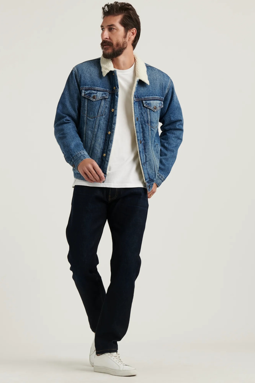 121 SLIM STRAIGHT 4-WAY STRETCH JEAN, image 1
