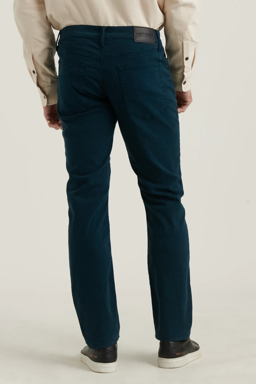 121 SLIM STRAIGHT SATEEN STRETCH JEAN, image 4