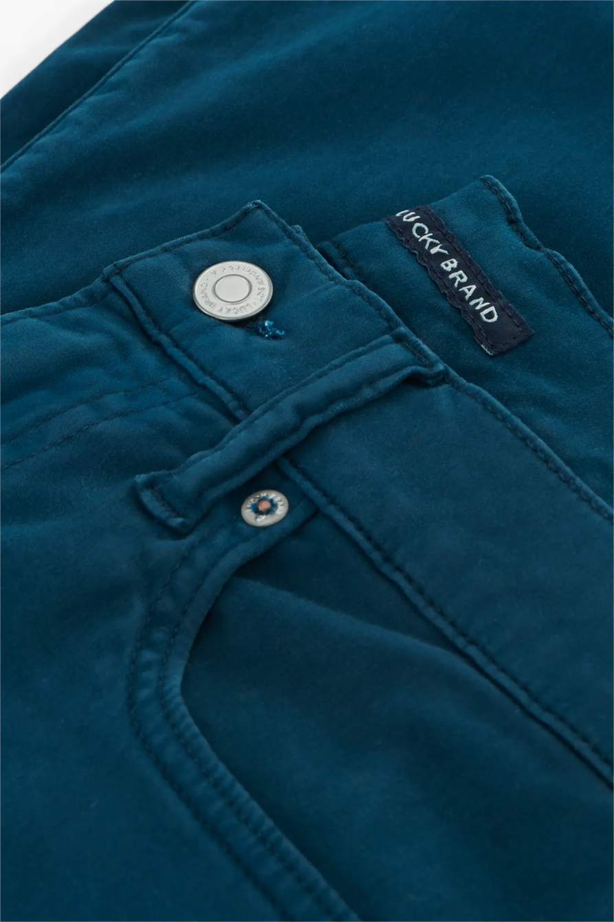 121 SLIM STRAIGHT SATEEN STRETCH JEAN, image 8