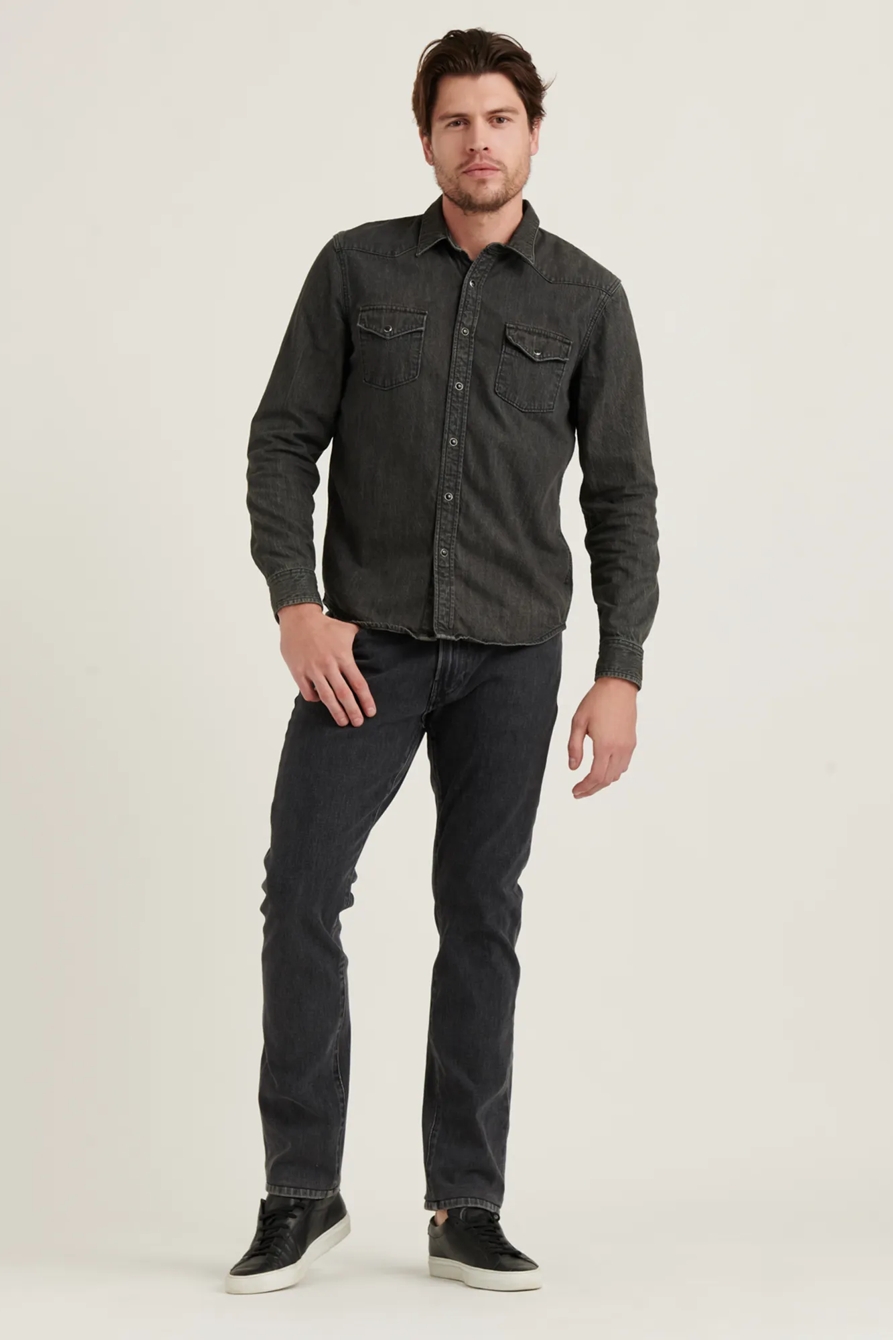 DENIM WESTERN SHIRT, image 2