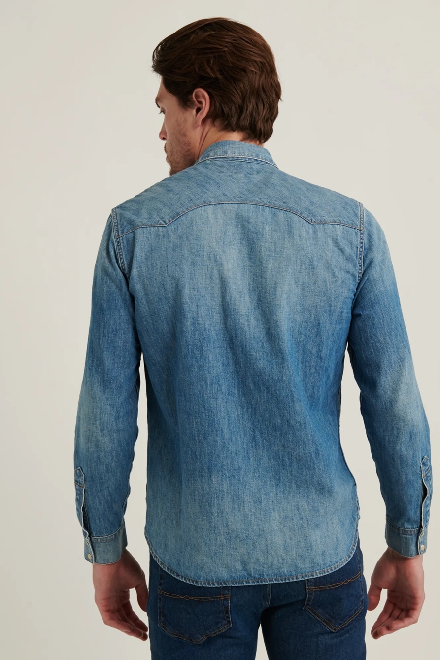 DENIM WESTERN SHIRT, image 4