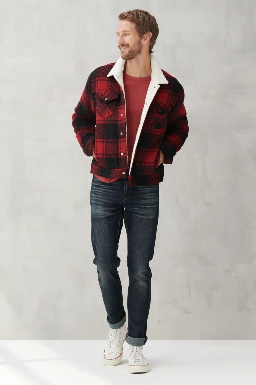 WOOL TRUCKER JACKET, image 2