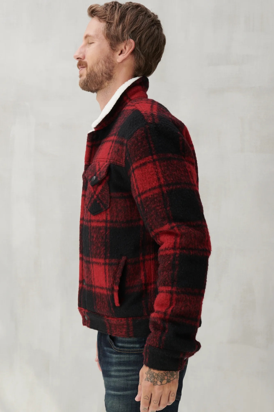 WOOL TRUCKER JACKET, image 3