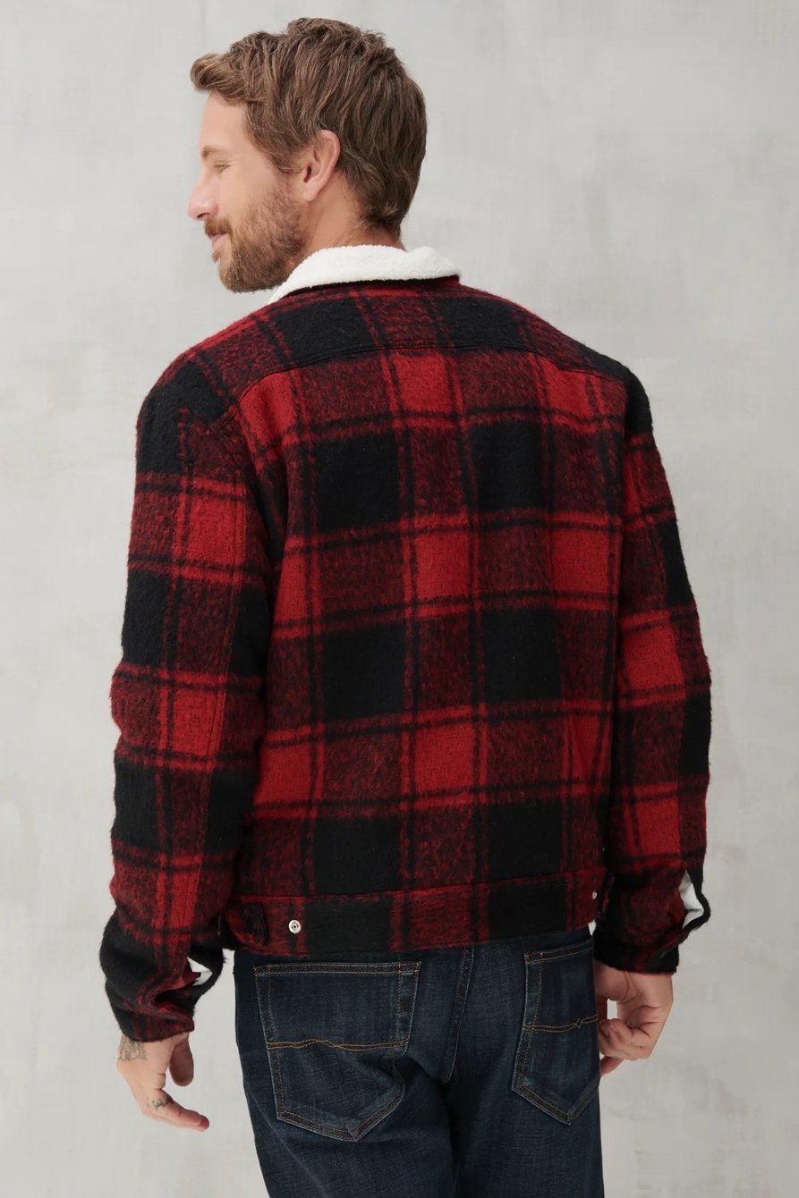 WOOL TRUCKER JACKET, image 4