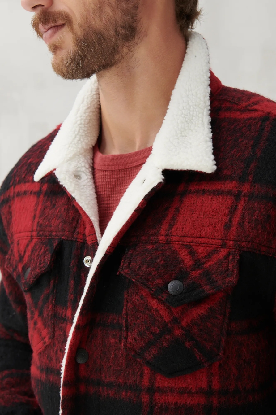 WOOL TRUCKER JACKET, image 5