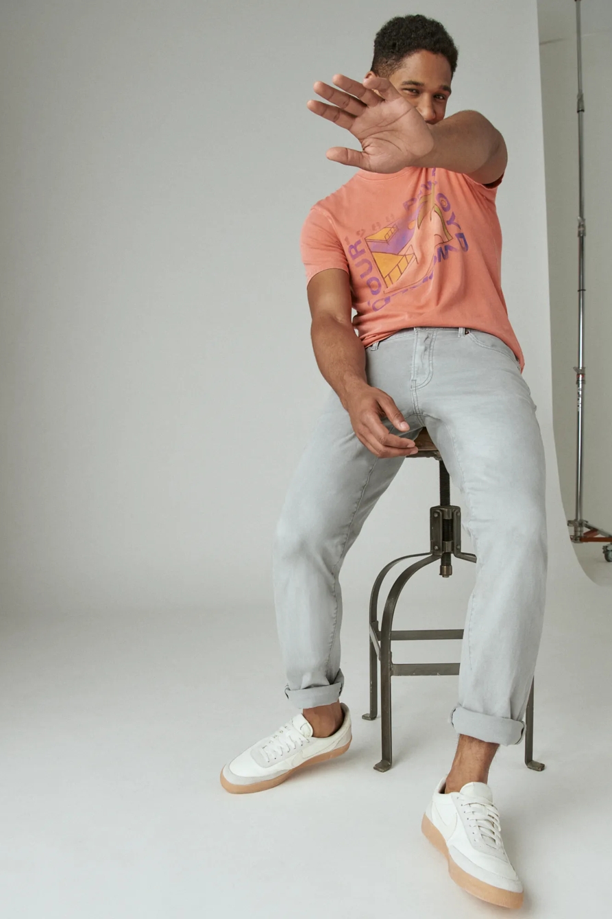410 ATHLETIC STRAIGHT SATEEN STRETCH JEAN, image 4