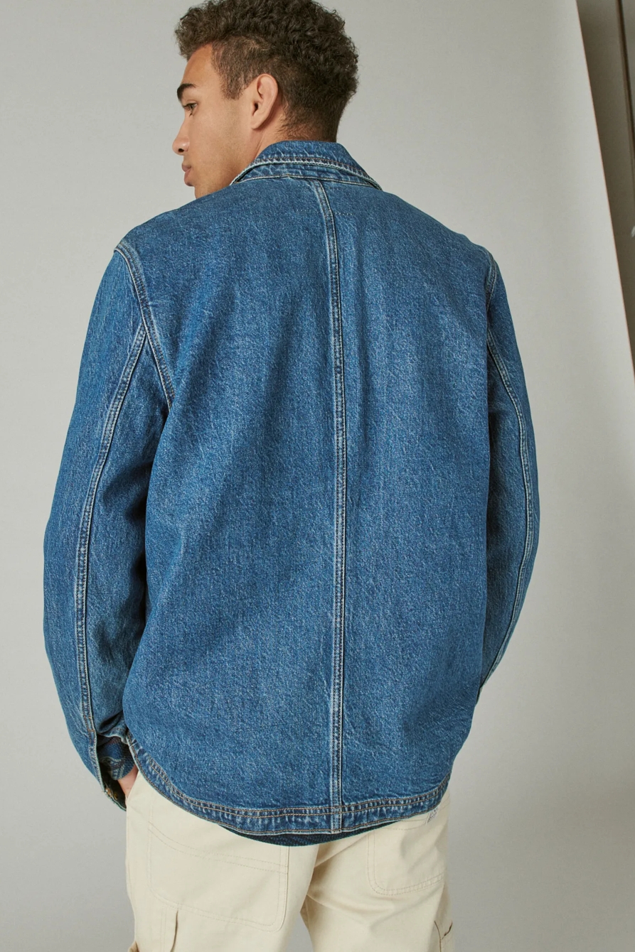 DENIM CHORE JACKET, image 4