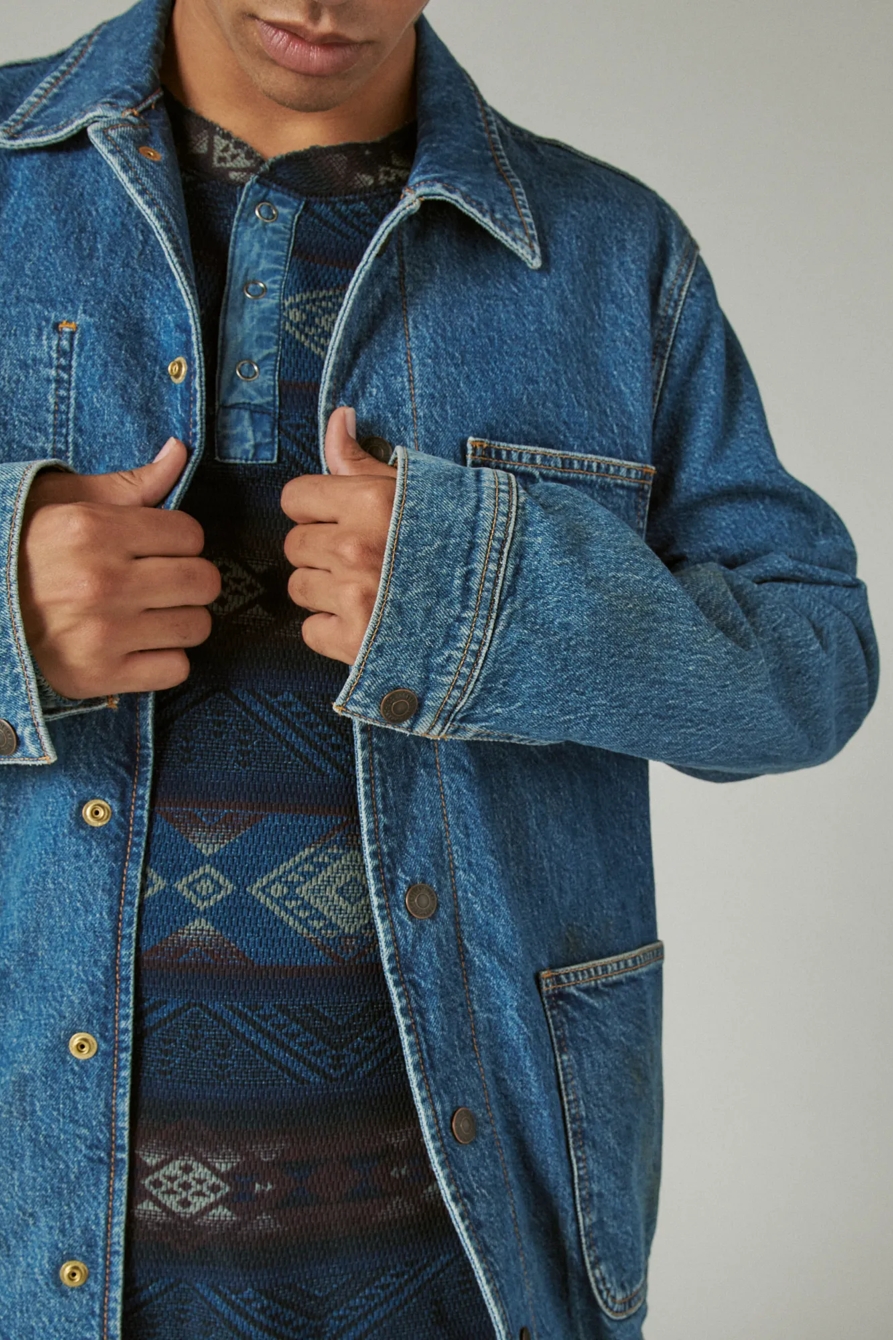 DENIM CHORE JACKET, image 5
