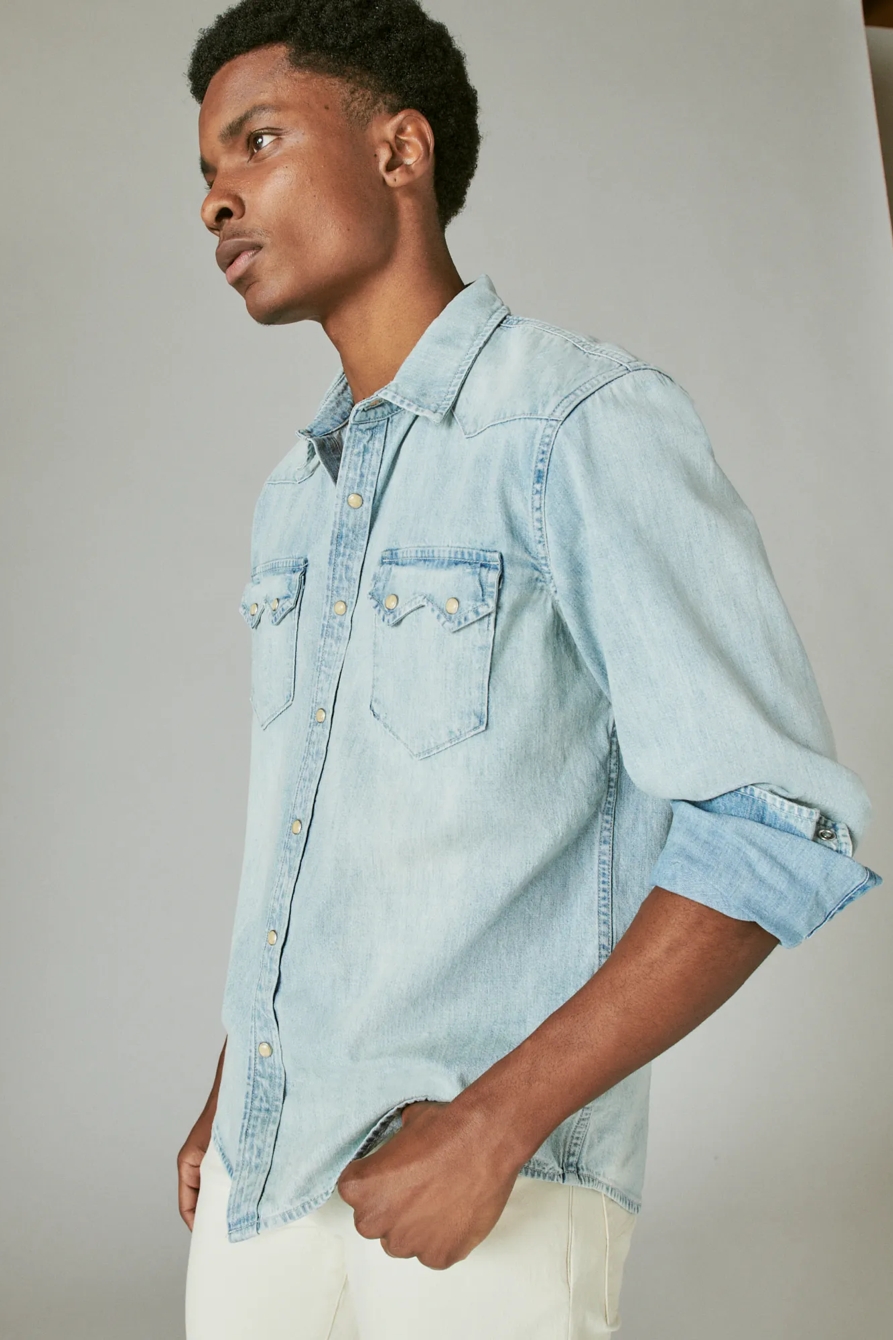 LUCKY LEGEND SAWTOOTH WESTERN SHIRT, image 3