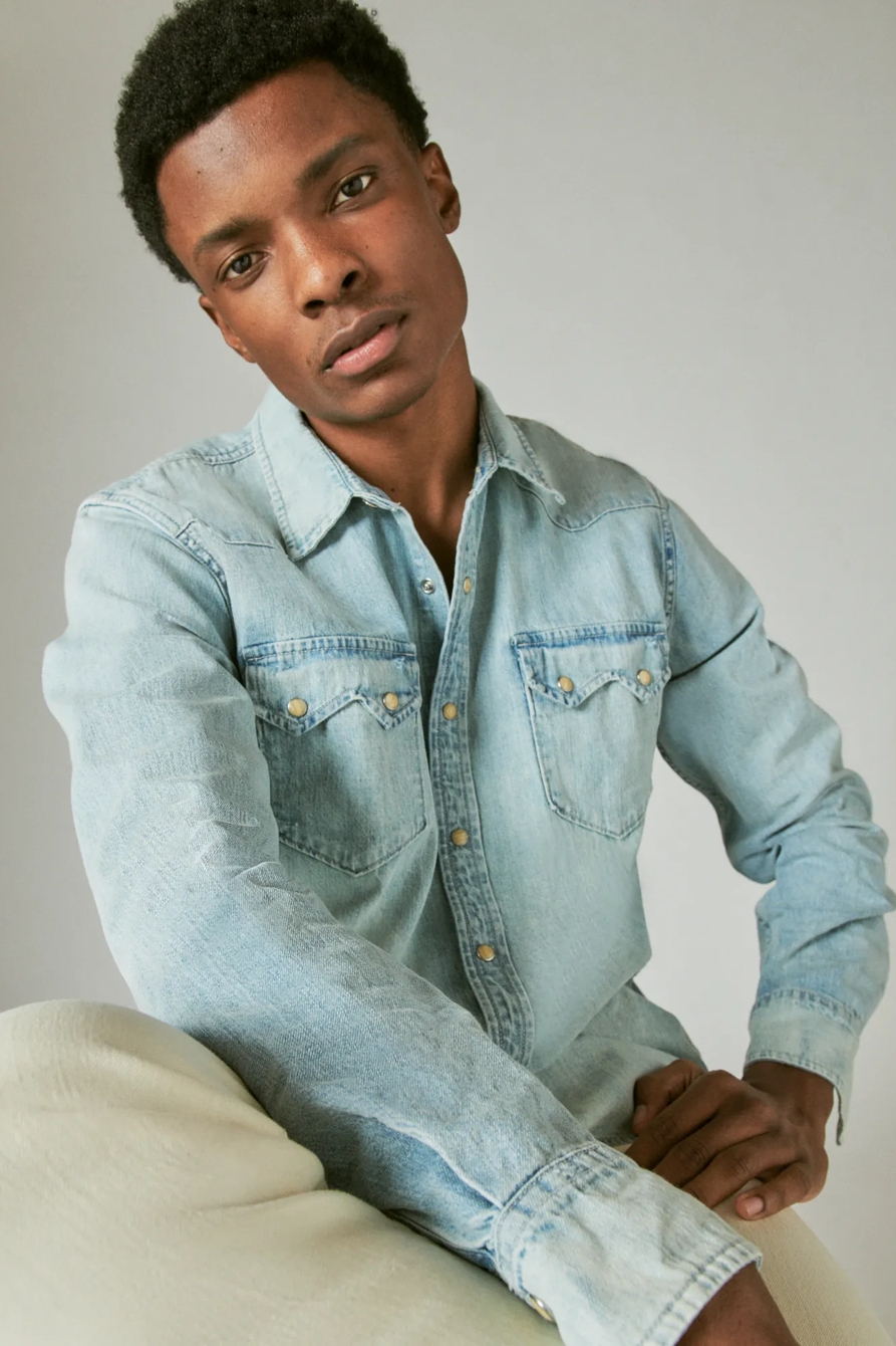 LUCKY LEGEND SAWTOOTH WESTERN SHIRT, image 6