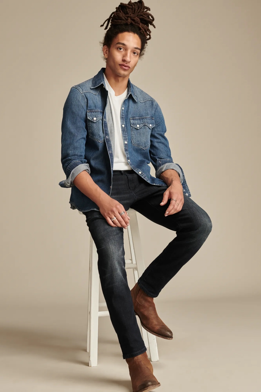 411 ATHLETIC TAPER COOLMAX STRETCH JEAN, image 5