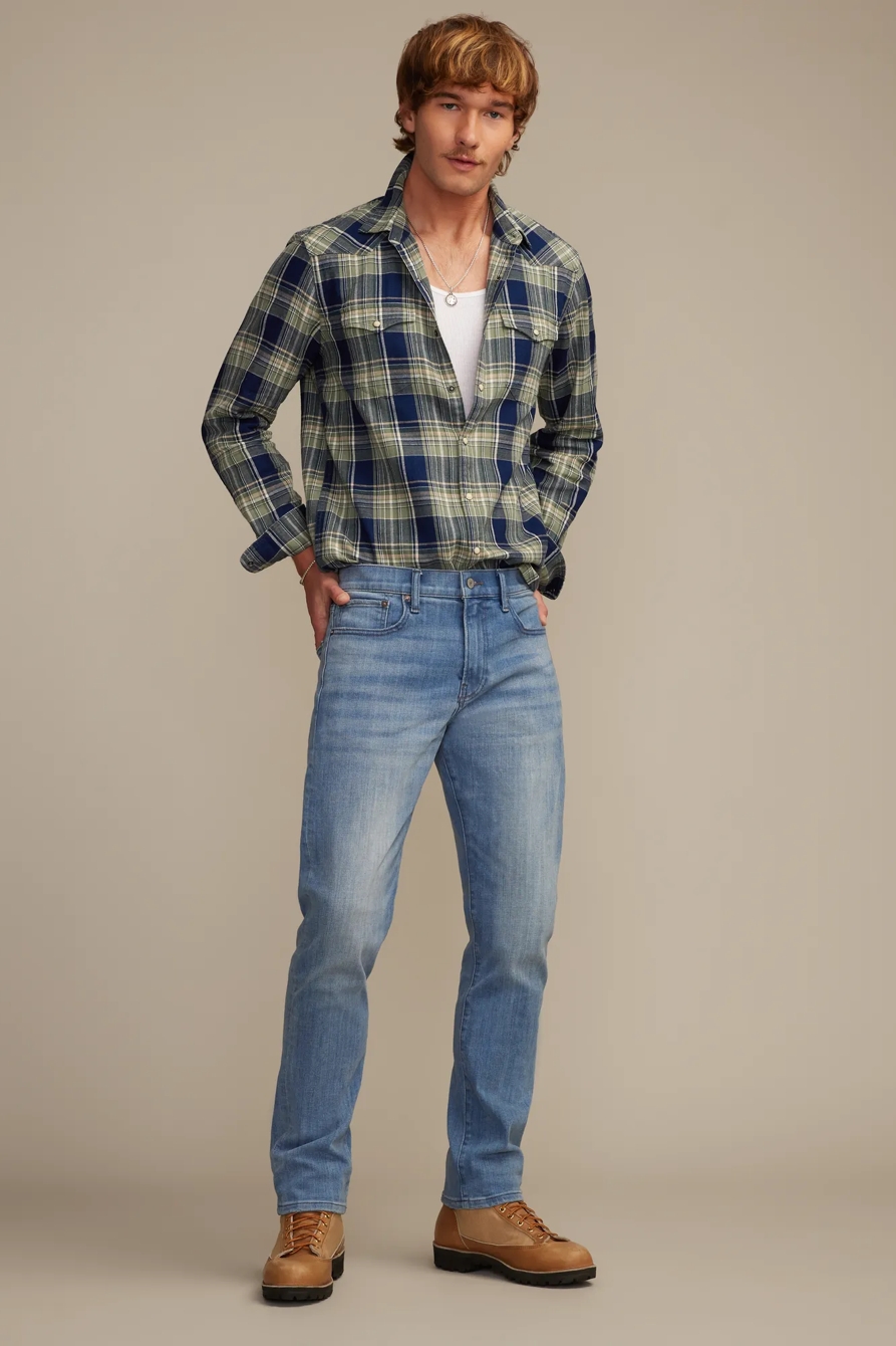 410 Athletic Straight Premium Coolmax Stretch Jean | Lucky Brand