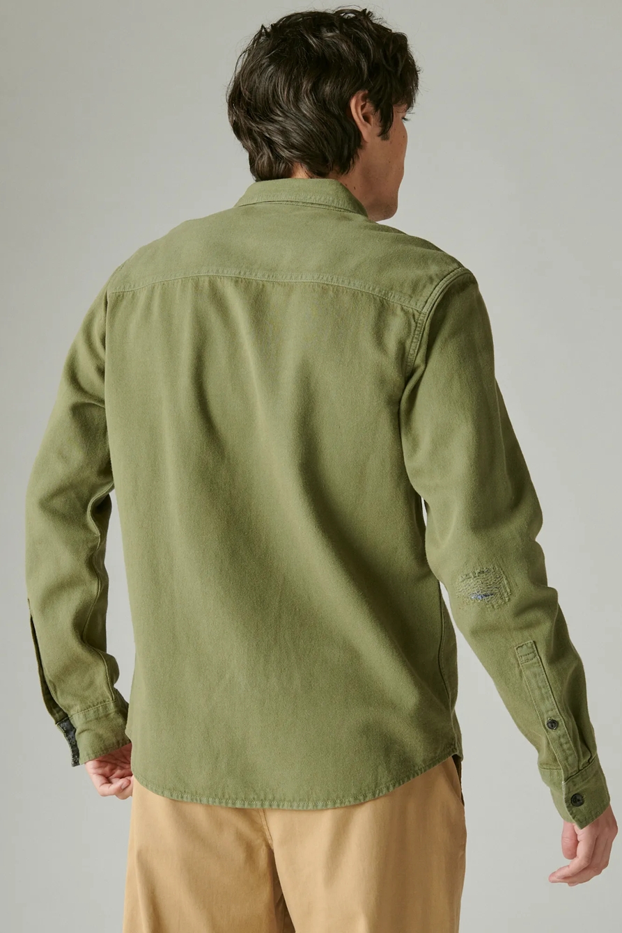 LUCKY LEGEND RIP & REPAIR UTILITY SHIRT, image 4
