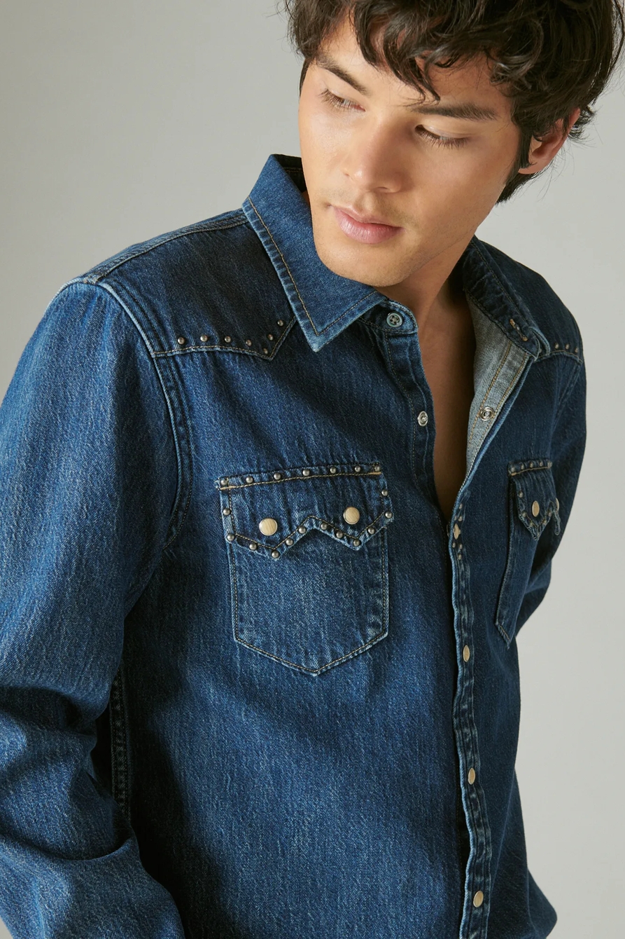 LUCKY LEGEND STUDDED WESTERN SHIRT, image 2