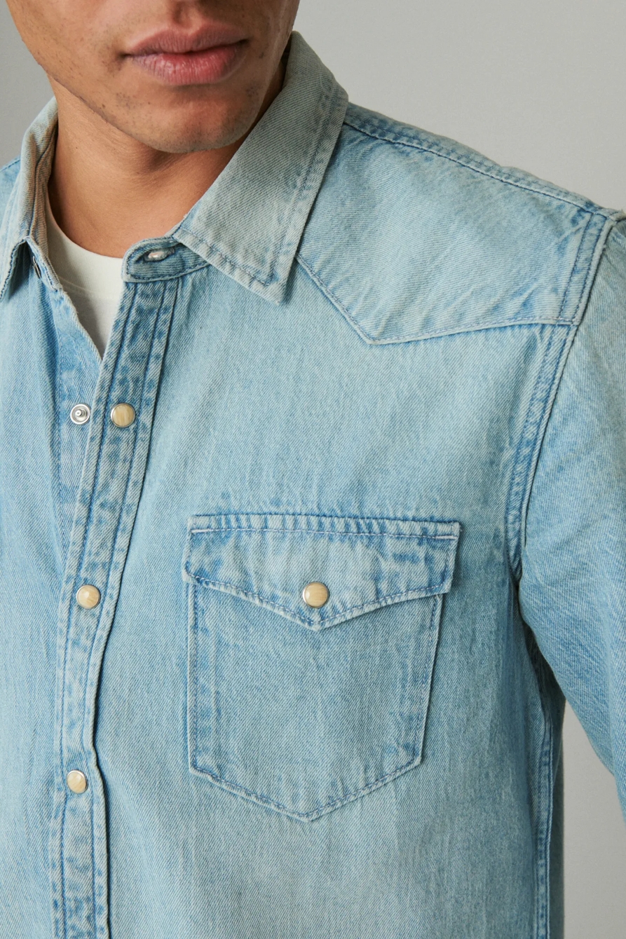 LUCKY LEGEND EMBROIDERED WESTERN SHIRT, image 4