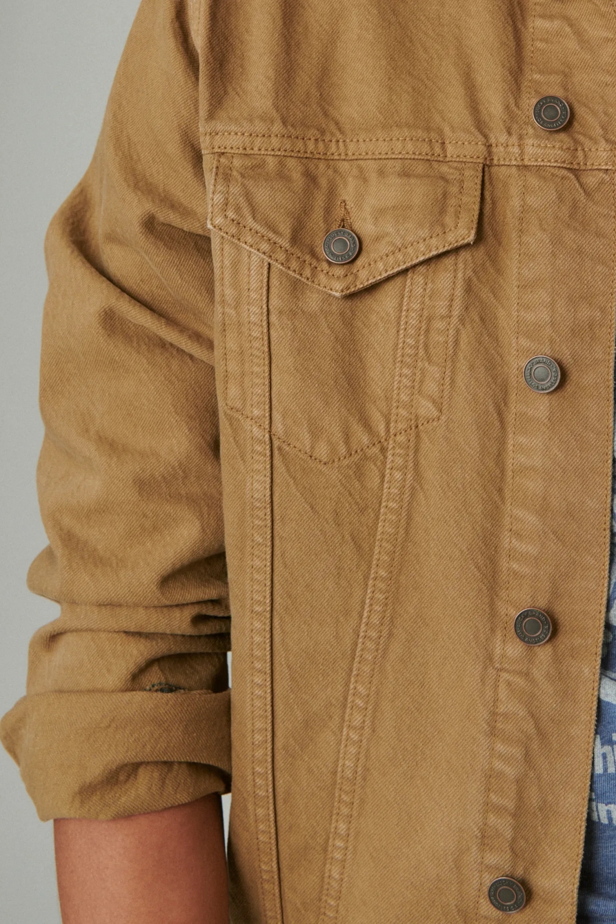 LUCKY LEGEND GARMENT DYED DENIM JACKET, image 4