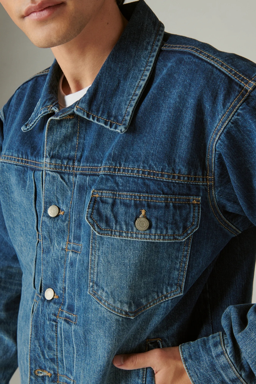 LUCKY LEGEND SELVEDGE DENIM JACKET, image 3