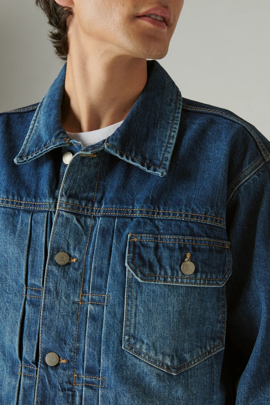 LUCKY LEGEND SELVEDGE DENIM JACKET, image 4