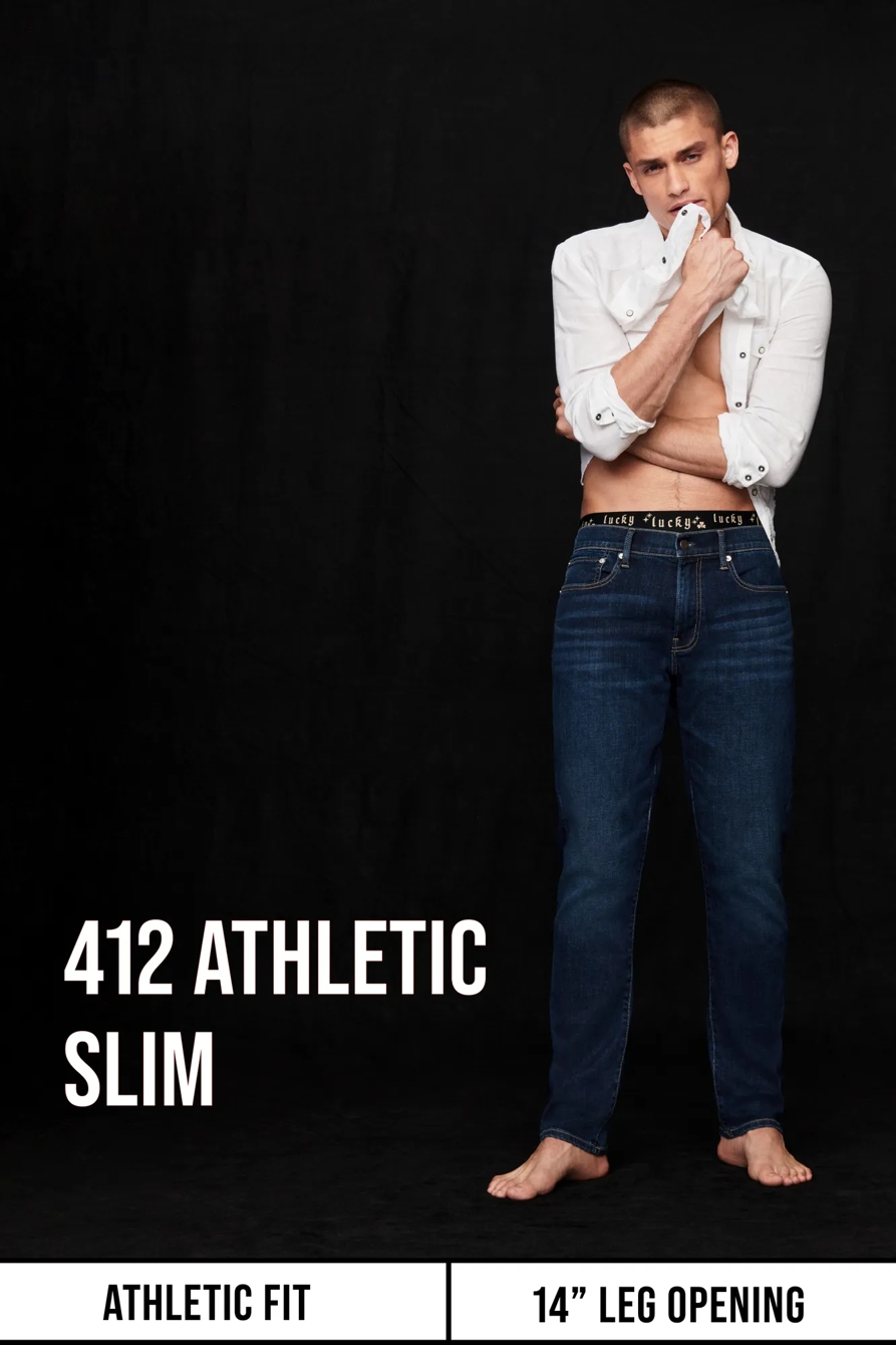 LUCKY LEGEND 412 ATHLETIC SLIM JEAN, image 6