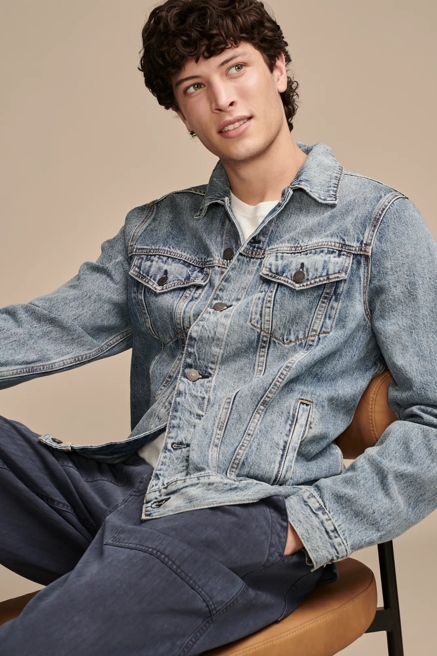 THE DENIM TRUCKER JACKET, image 1