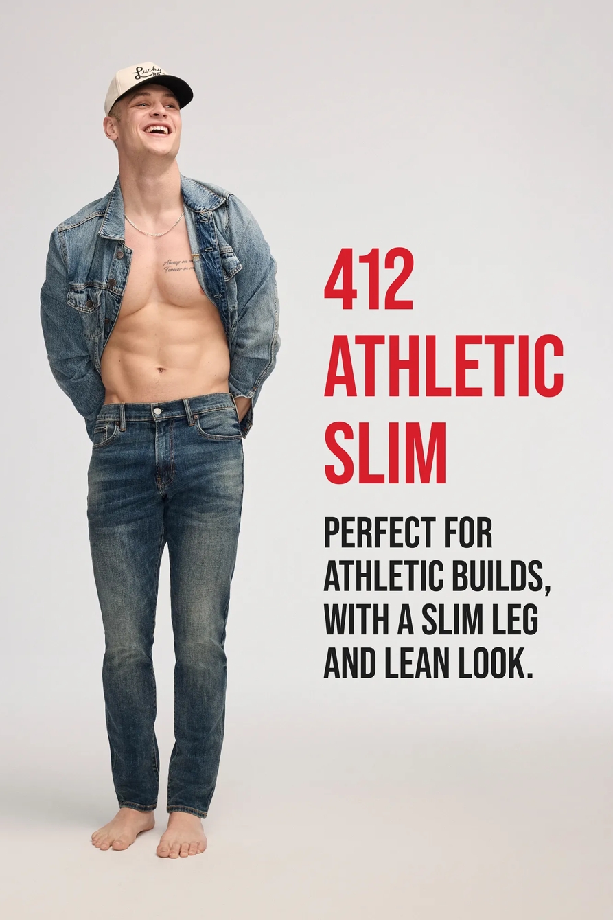 412 ATHLETIC SLIM PREMIUM COOLMAX STRETCH JEAN, image 6