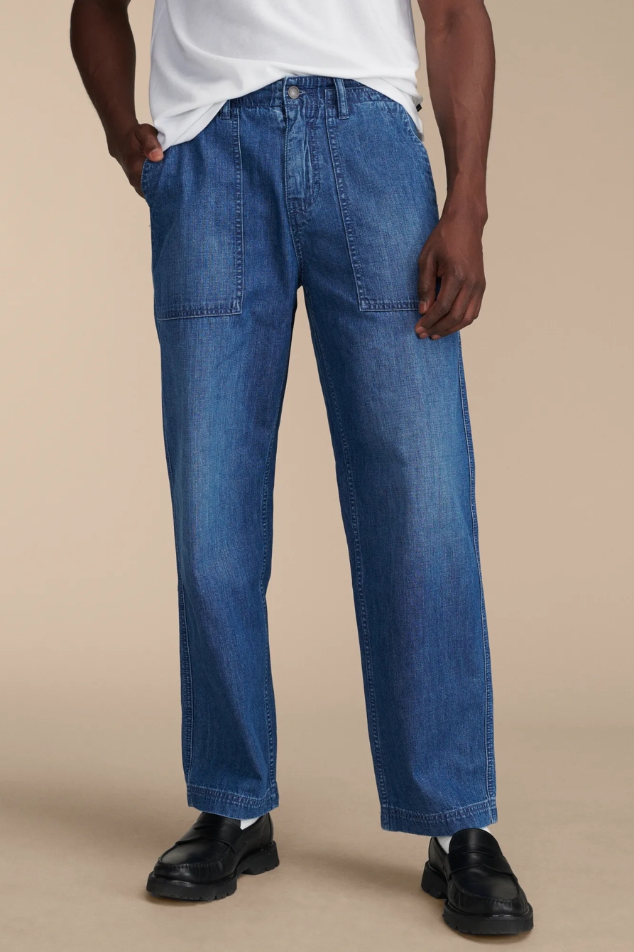 DENIM UTILITY PANT, image 2