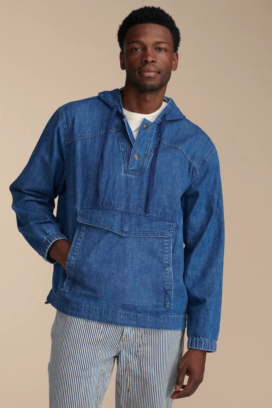 DENIM POP OVER JACKET, image 2