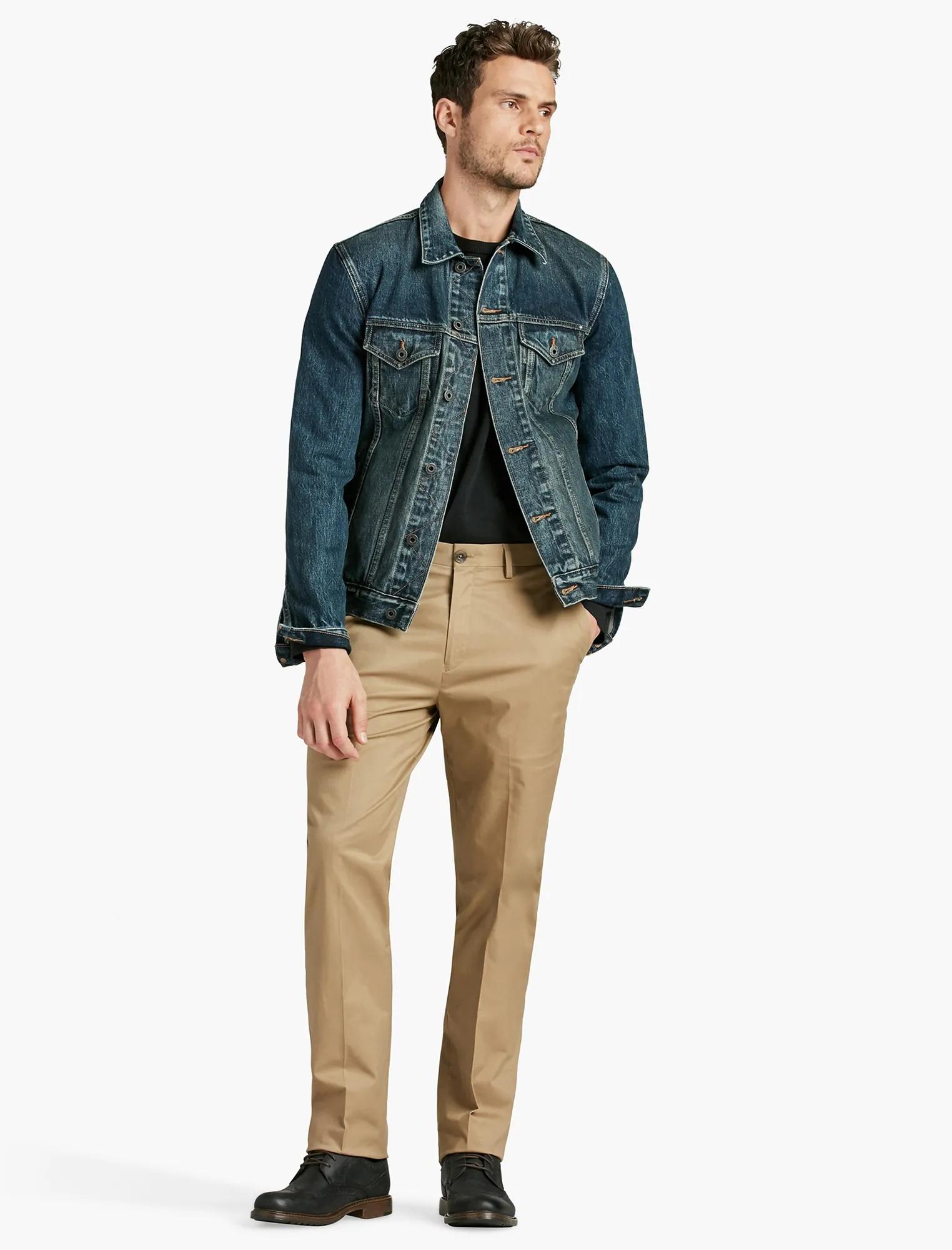 COTTON STRETCH TROUSER, image 2