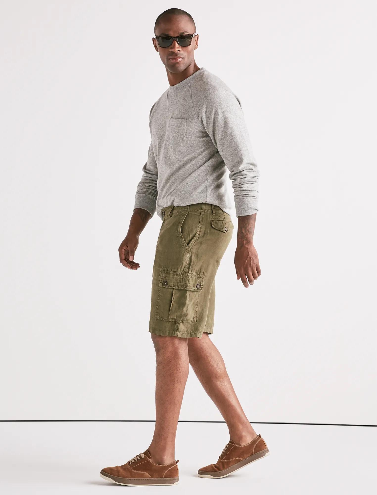 LAGUNA LINEN CARGO SHORT, image 2