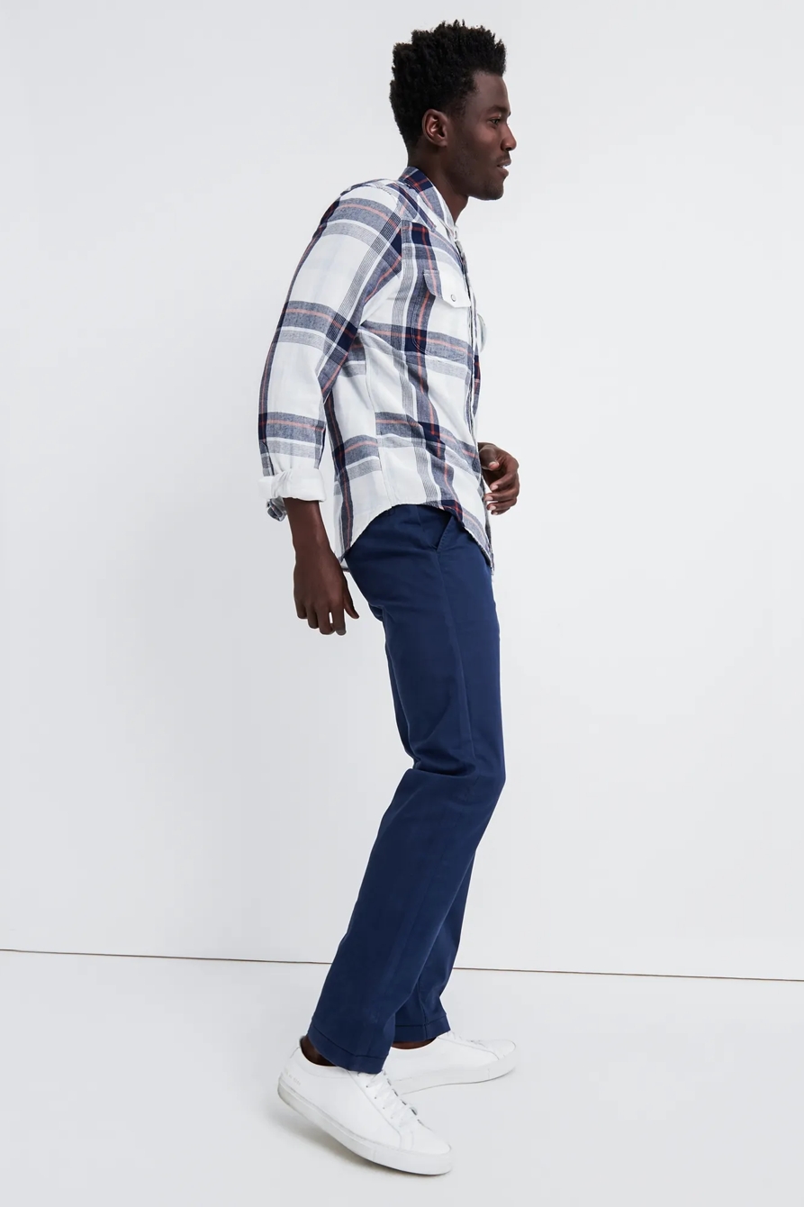 121 SLIM COOLMAX STRETCH CHINO PANT, image 2