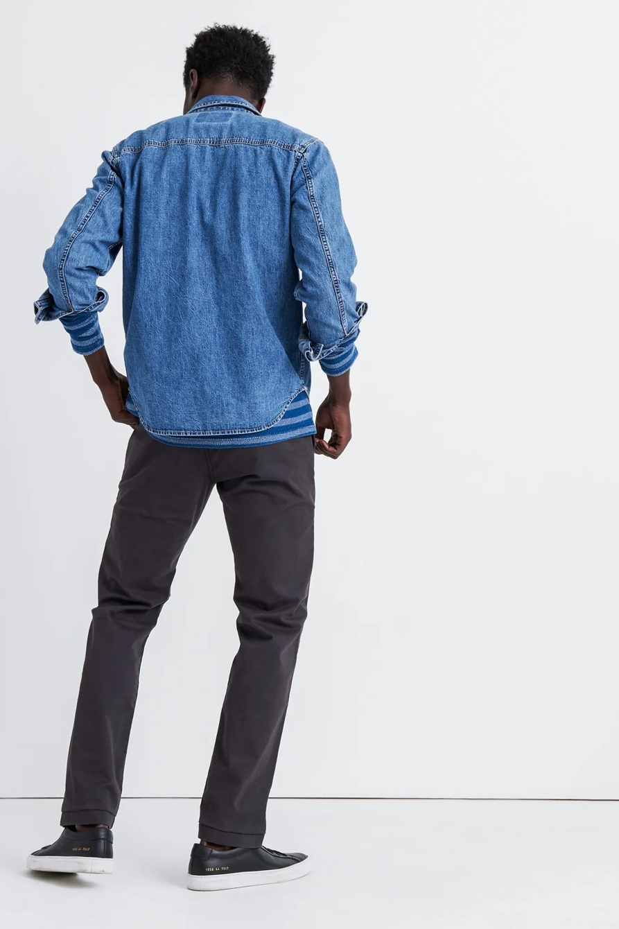 121 SLIM COOLMAX STRETCH CHINO PANT, image 3