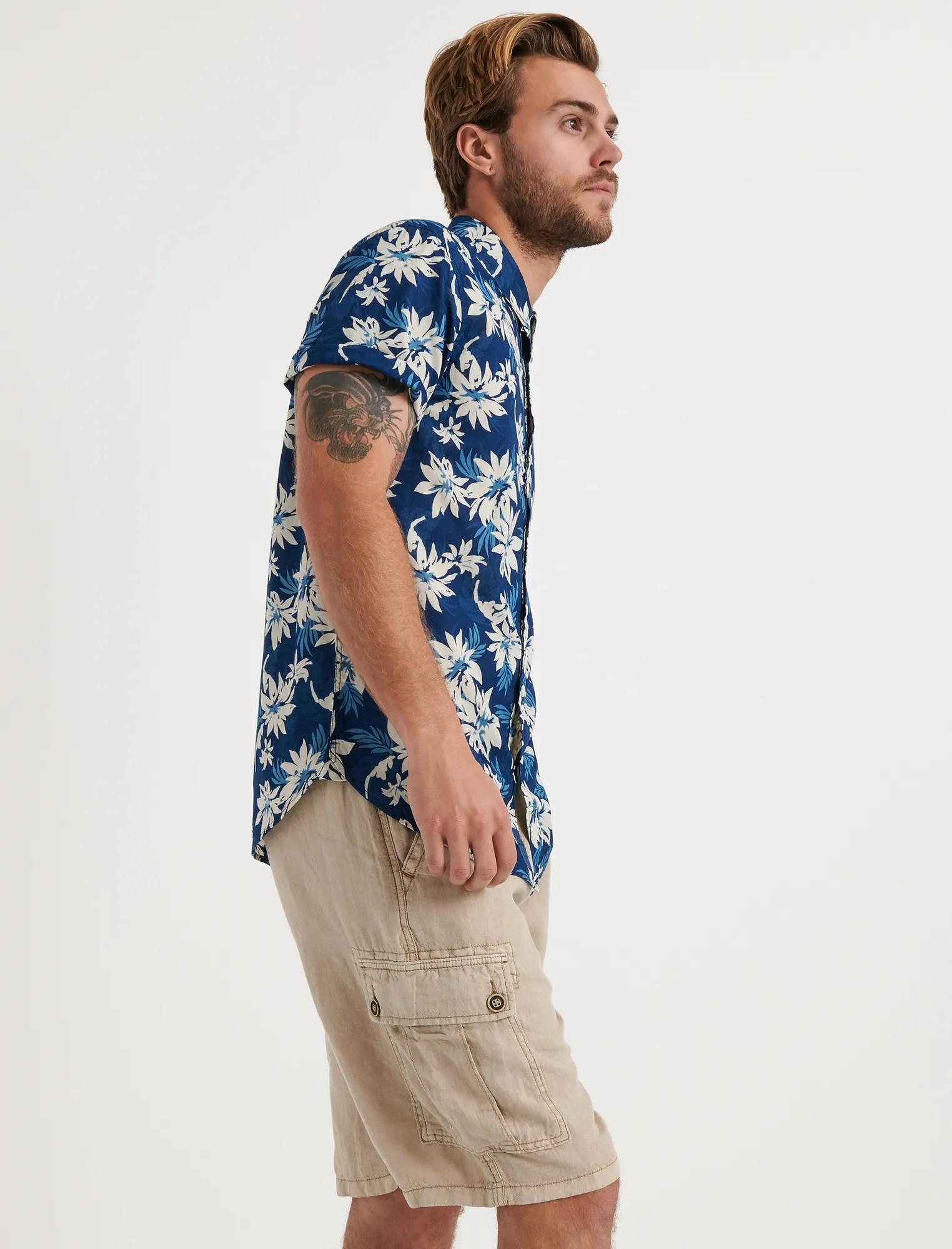 LAGUNA LINEN CARGO SHORT, image 2