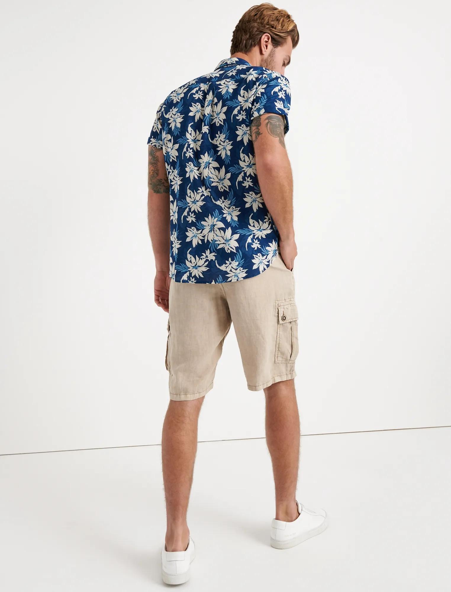 LAGUNA LINEN CARGO SHORT, image 3