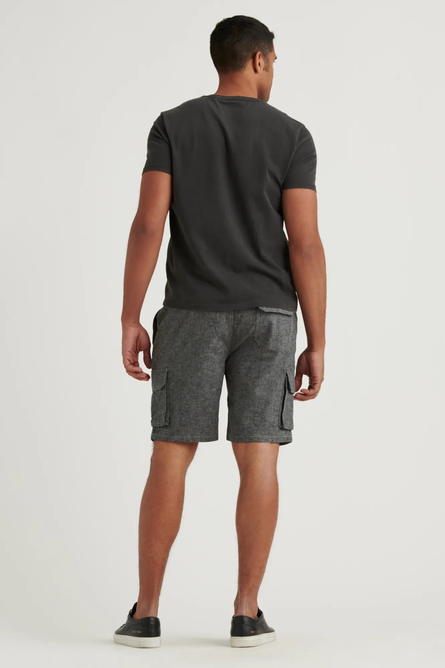 LAGUNA LINEN CARGO SHORT, image 3