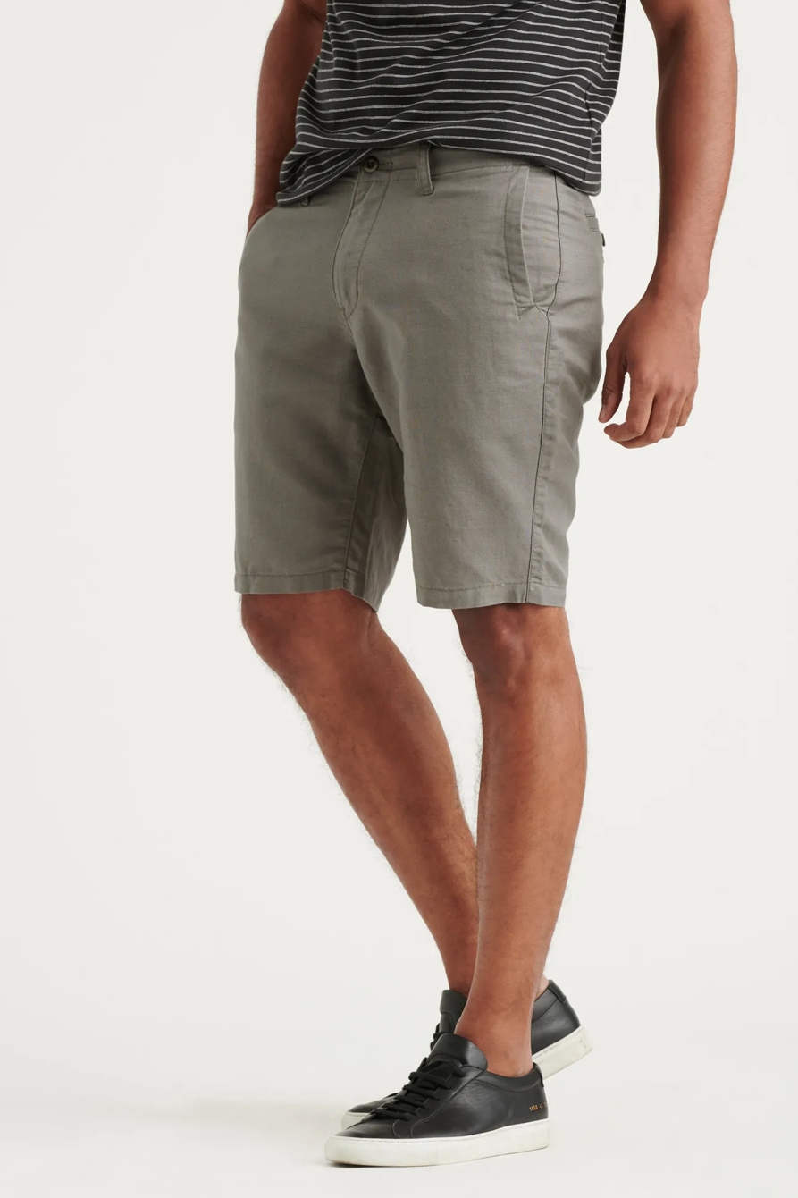 LAGUNA LINEN FLAT FRONT SHORT, image 2