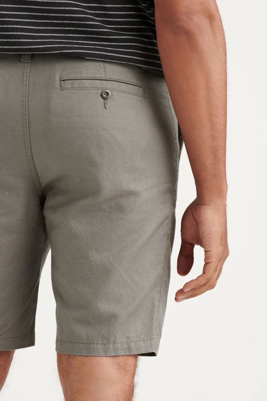 LAGUNA LINEN FLAT FRONT SHORT, image 4