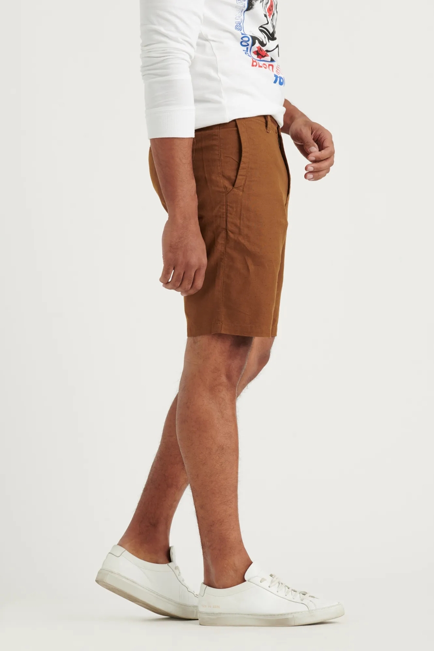 LAGUNA LINEN FLAT FRONT SHORT, image 2