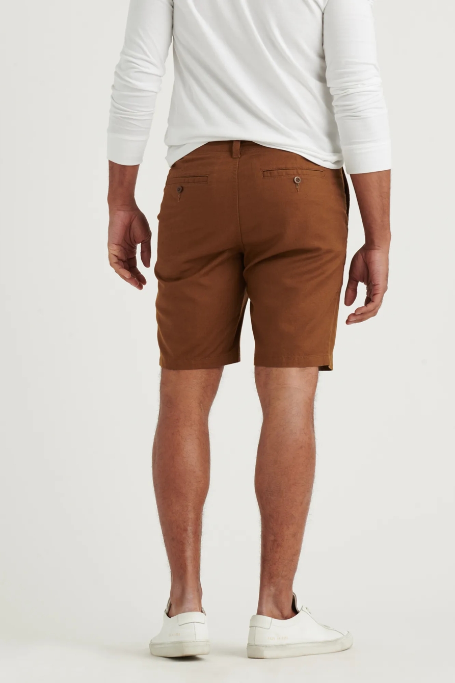 LAGUNA LINEN FLAT FRONT SHORT, image 3