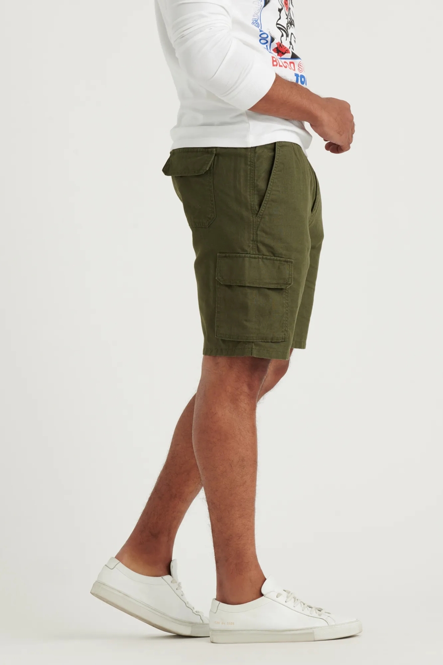 LAGUNA LINEN CARGO SHORT, image 2