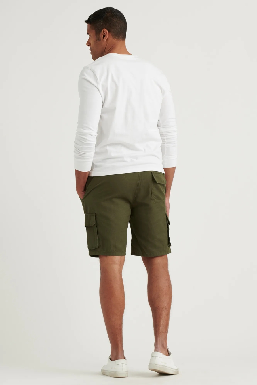 LAGUNA LINEN CARGO SHORT, image 3
