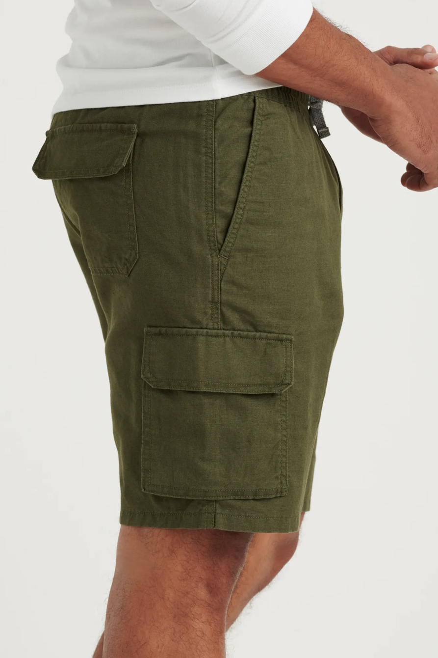 LAGUNA LINEN CARGO SHORT, image 4