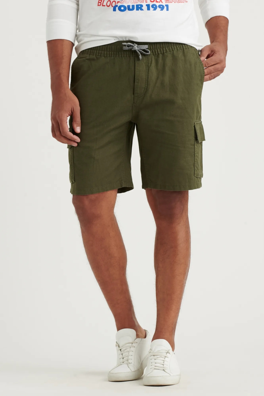 LAGUNA LINEN CARGO SHORT, image 5