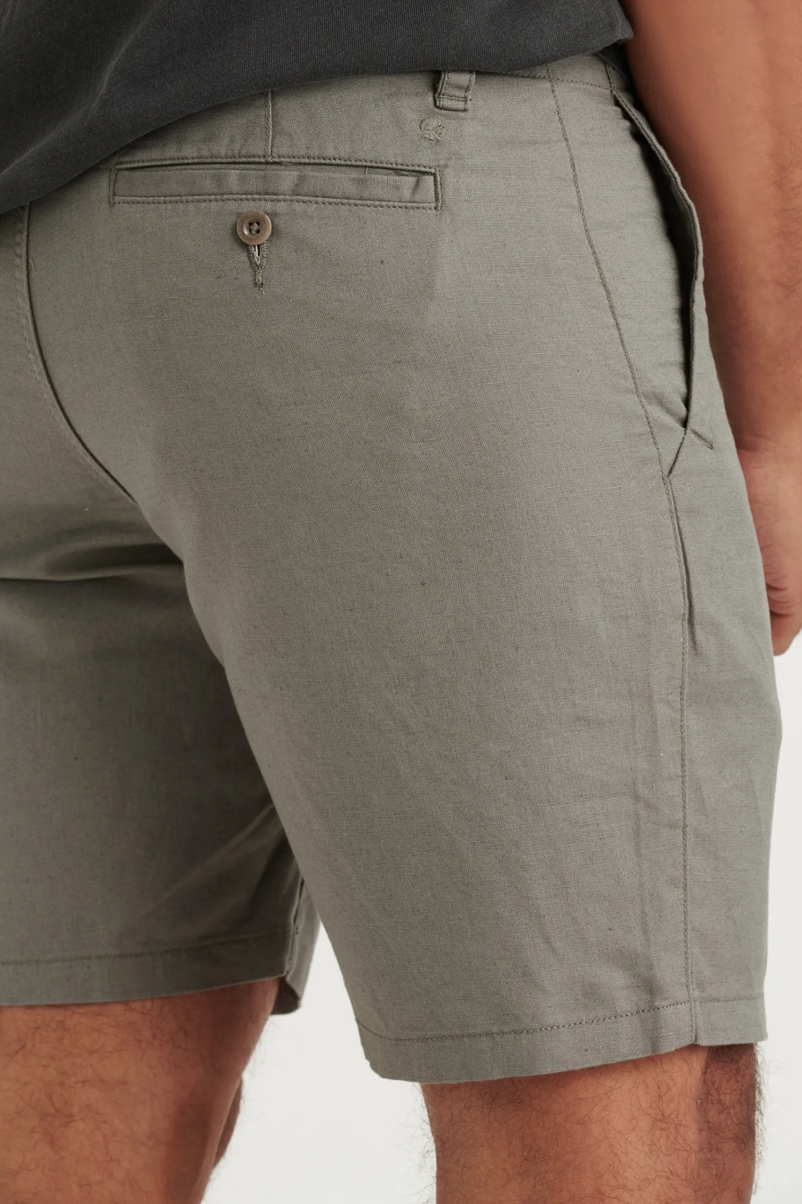 LAGUNA LINEN  7" FLAT FRONT SHORT, image 4