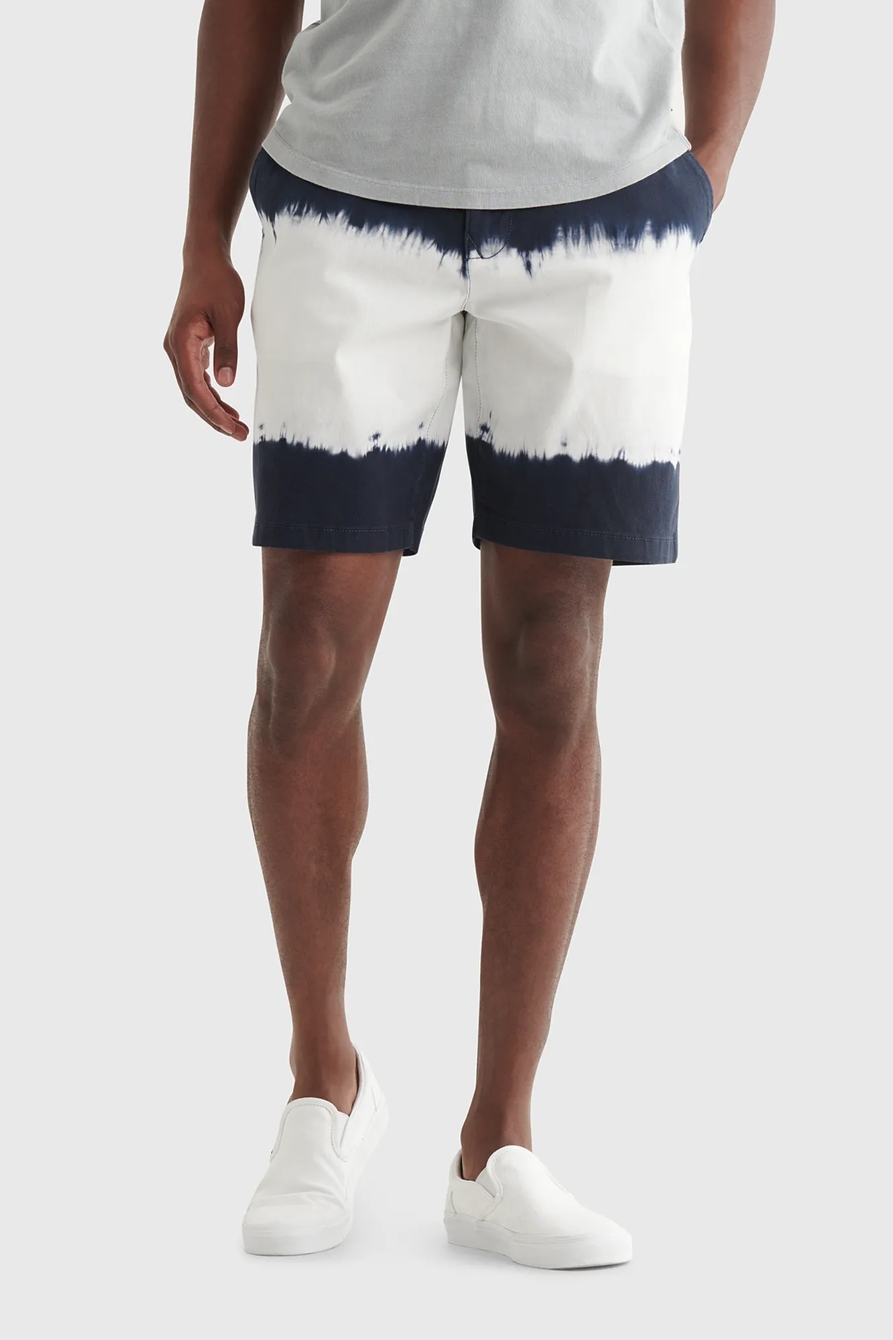 STRETCH TIE DYE FLAT FRONT SHORT, image 2